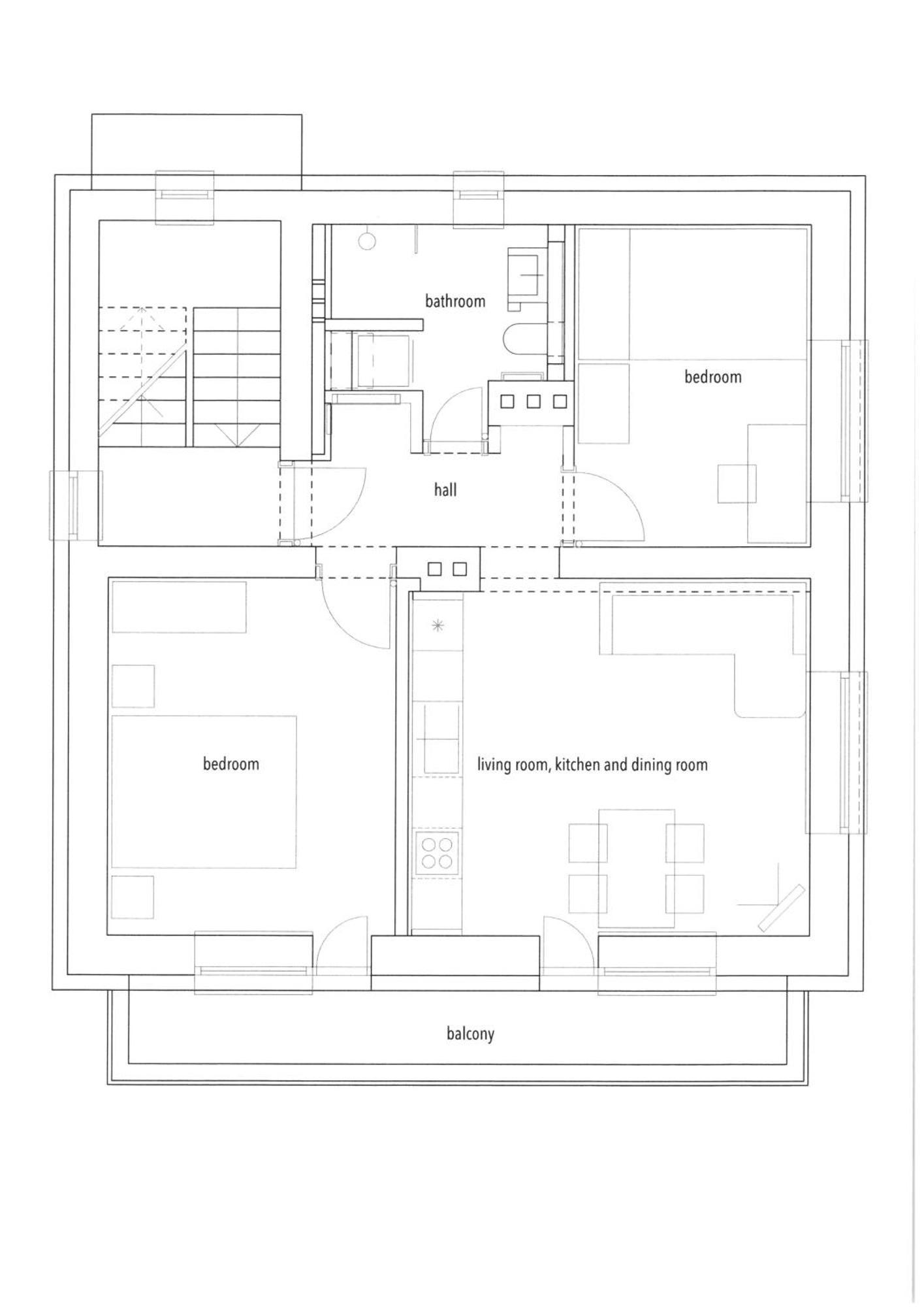 Residence Black&White Любляна Стая снимка